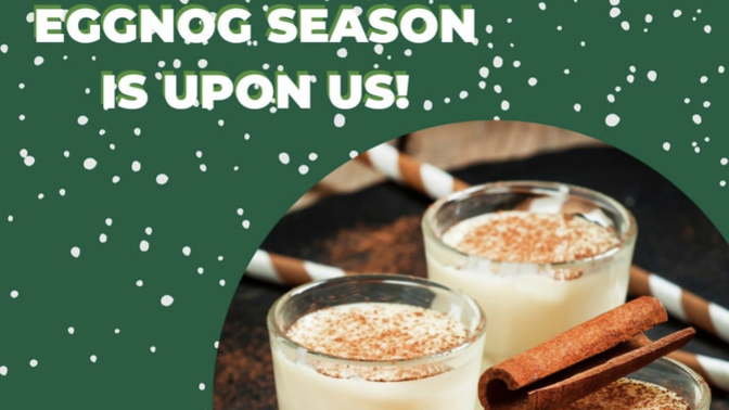 What’s your thoughts on eggnog?
