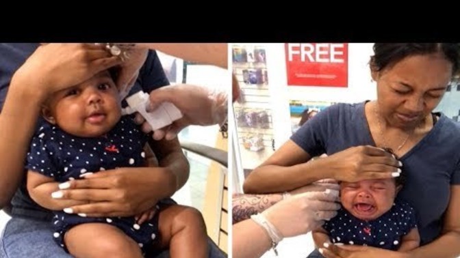 Is getting an ear piercing for a baby girl really that painful?