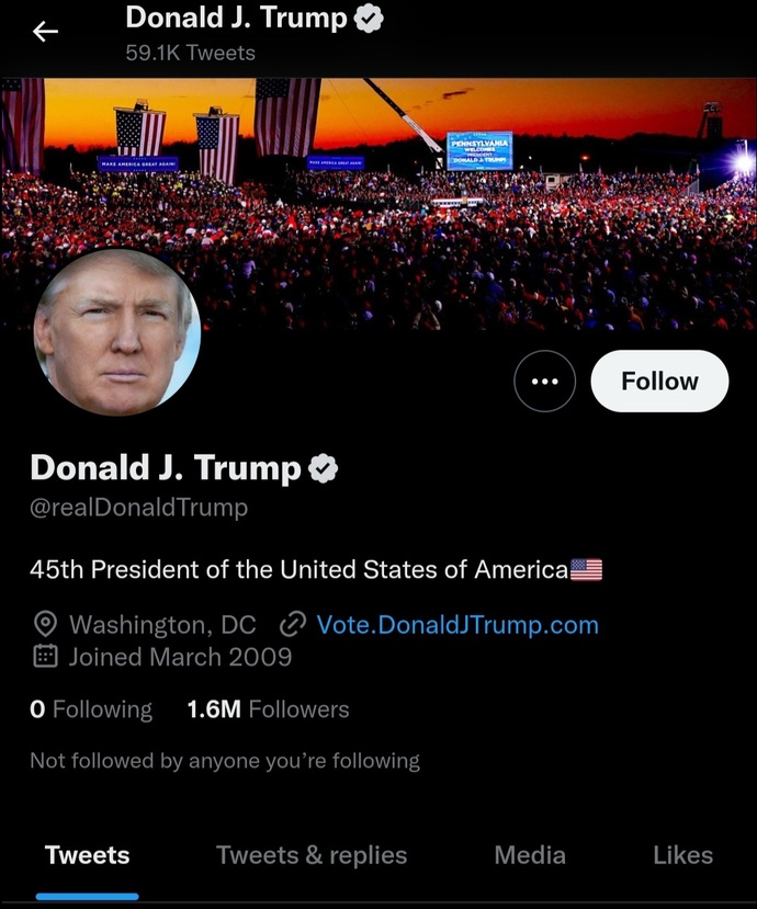 Today Donald Trump is back on Twitter? Is this Another win for the American people?