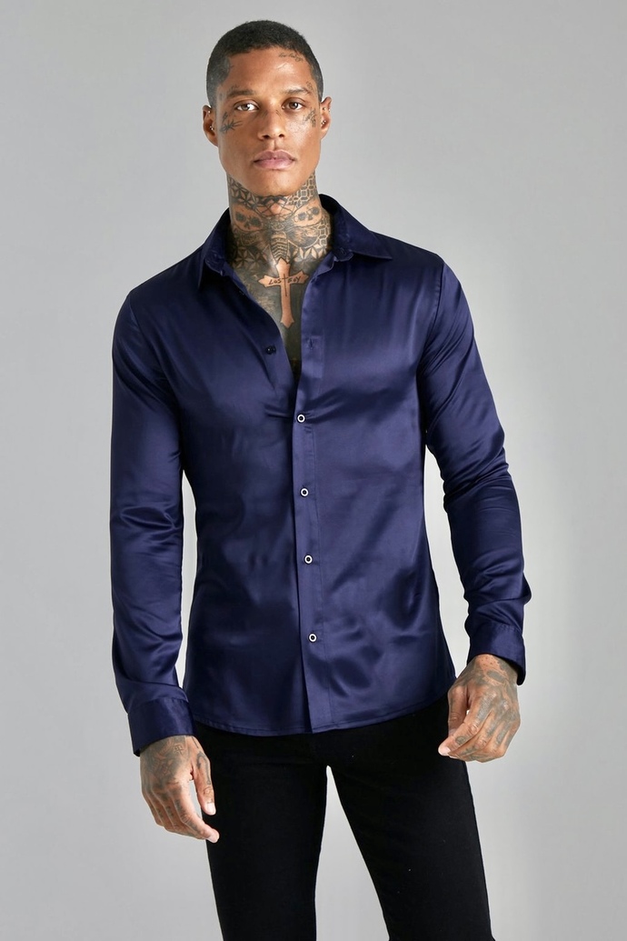 What do you think of guys in satin shirts?