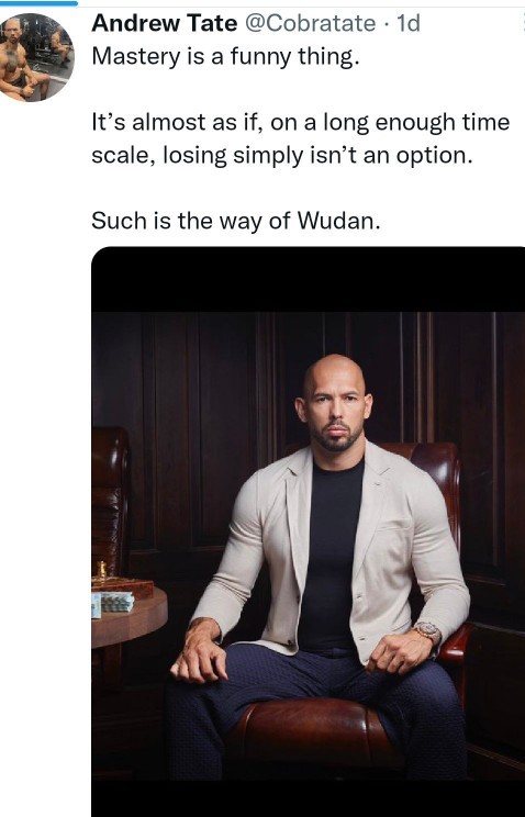 What do you think about Andrew Tate being allowed back on Twitter?