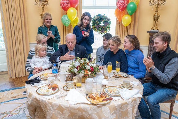How did you celebrate Joe Bidens birthday today?