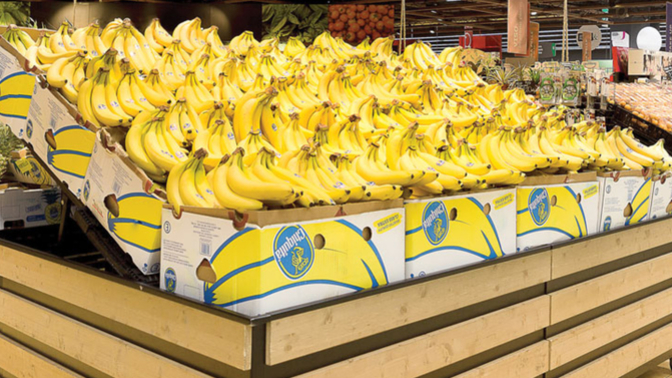 When Go Grocery Shopping & You Buy Bananas Do You Face Them Up Or Down In Your Shopping Cart?