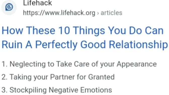Rrelationships why we break up?