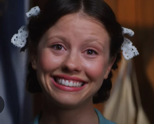 Do you find her pretty (Mia Goth)?