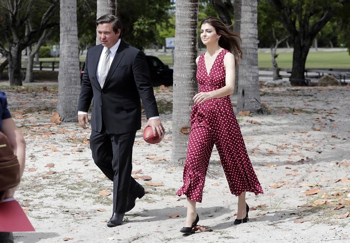 Is Desantis an example of Trotsky's controlled opposition principle?