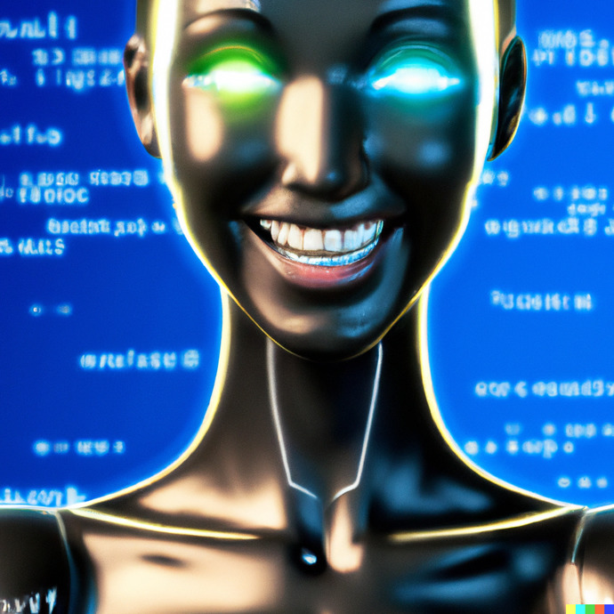 "A sentient AI laughing and mocking you for your small pe nis size (that you asked it to do.)"