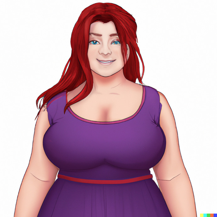 Artistic recreation of her.