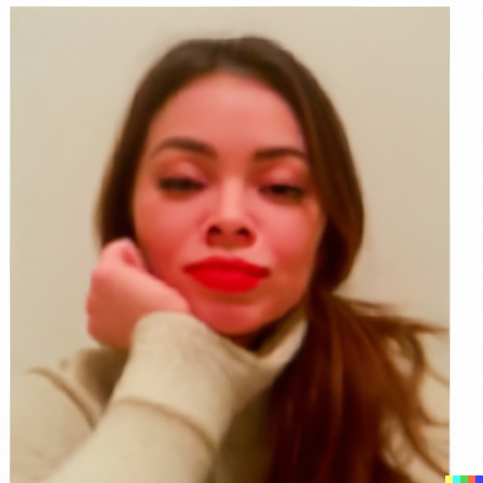 You can describe how you physically look, or an interesting scene of something, and then see if I can get AI to recreate it for you?