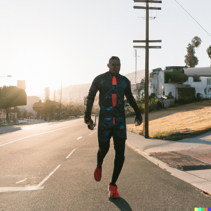 You can describe how you physically look, or an interesting scene of something, and then see if I can get AI to recreate it for you?