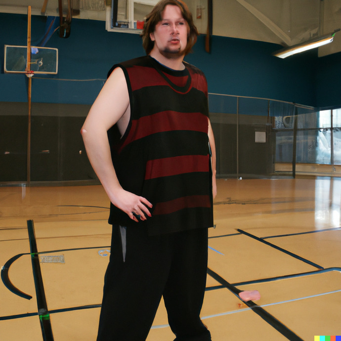 You can describe how you physically look, or an interesting scene of something, and then see if I can get AI to recreate it for you?