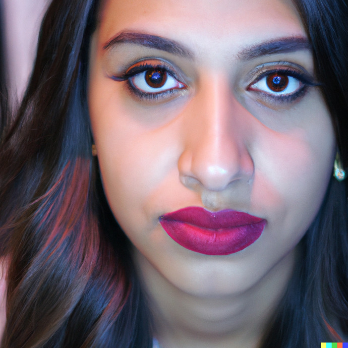 You can describe how you physically look, or an interesting scene of something, and then see if I can get AI to recreate it for you?