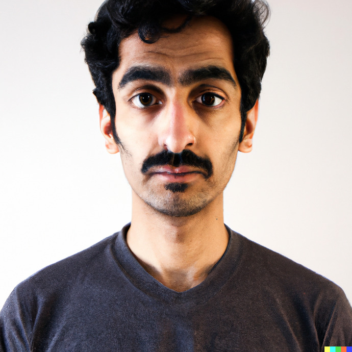 You can describe how you physically look, or an interesting scene of something, and then see if I can get AI to recreate it for you?
