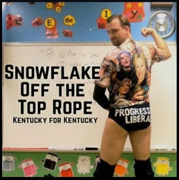 Would you go see the Progressive Liberal Wrestler if he came to your town?