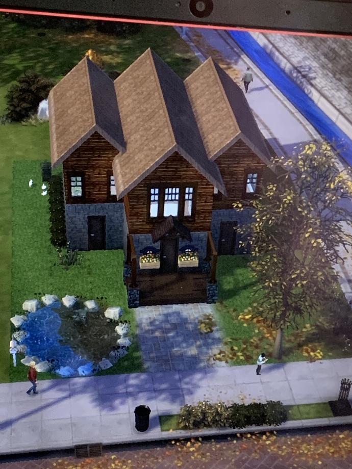 What do you guys think of the new sims 4 house that I built?