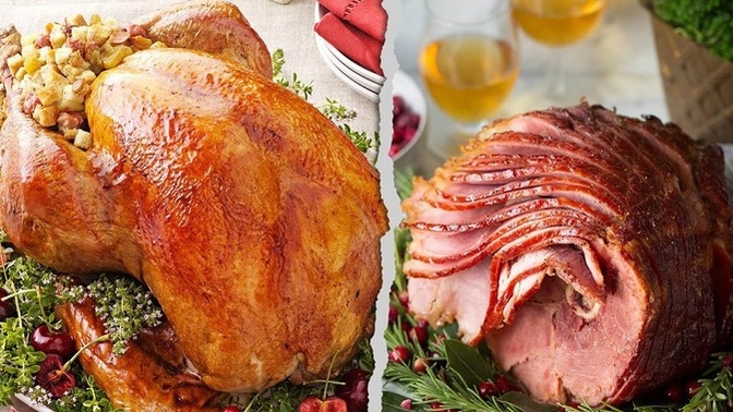 Do yoi eat just turkey on Thanksgiving or do you eat ham as well?