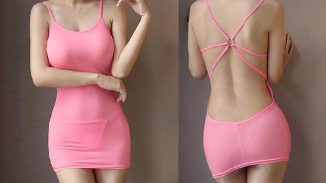 Would you be more comfortable being with or without her when she's wearing very revealing clothes?
