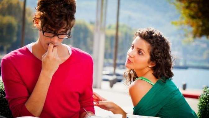Girls, What would you do if a guy you like was really nervous on a date?