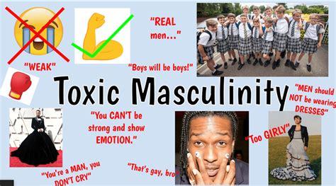 Do you believe toxic masculinity exists or is it just toxic people that exist?