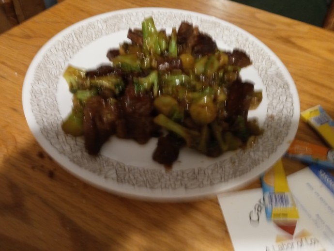 How your meal tonight?