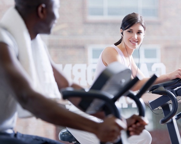 When white women stare at me in the gym, what they be thinking about?
