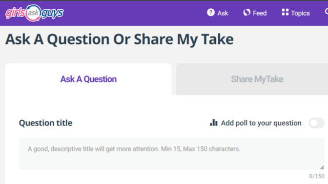 Do you prefer asking or answering?