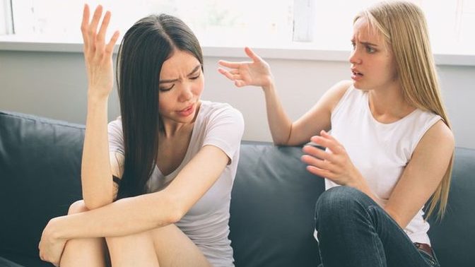 Why are women often accused of being jealous of other women in arguments?