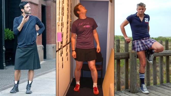 Men in skirts: hot or not?