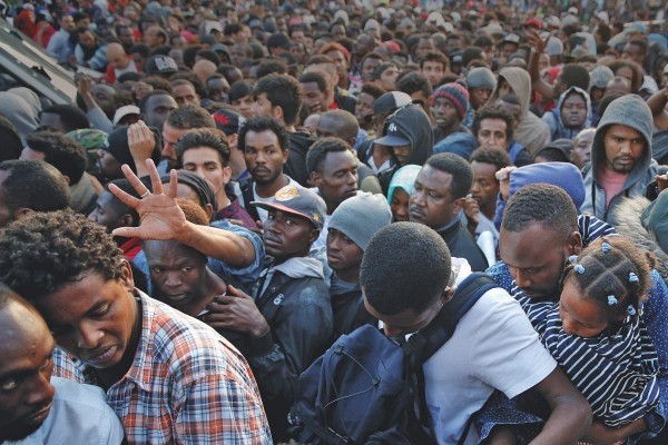 Has the immigrant replaced the proletarian in the eyes of the left?