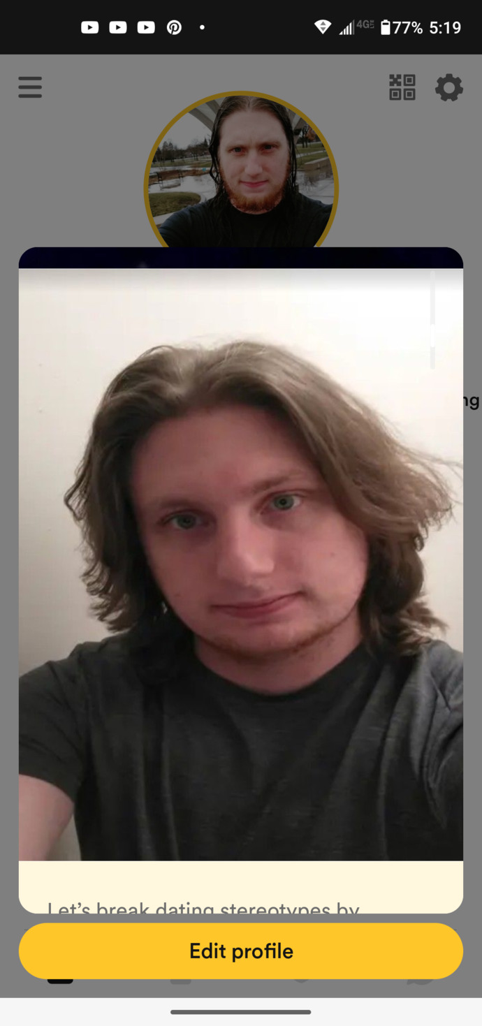 Girls, tear my dating profile to shreds?