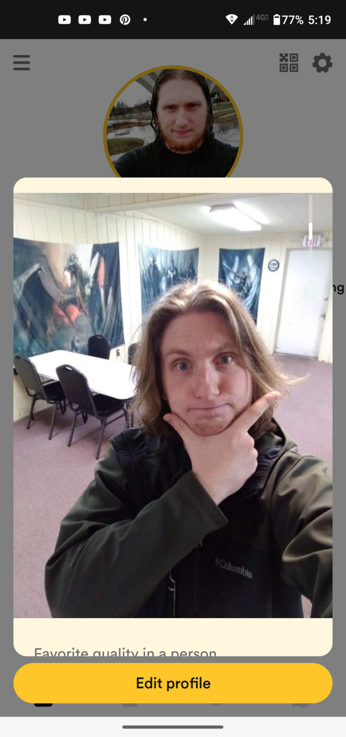 Girls, tear my dating profile to shreds?