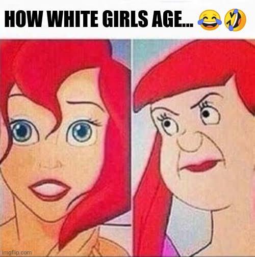 Why do white women age bad compared to Asian women?