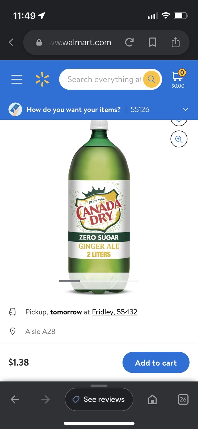 What is your favorite diet no caffeine soda?