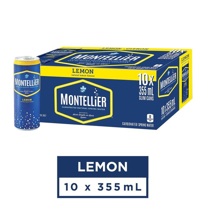No sugar, carbonated lemon flavor