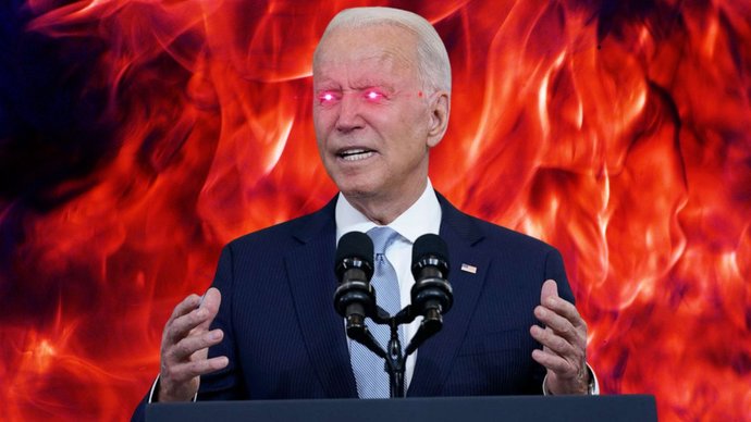 Is Joe Biden and his administration evil or are there players behind the scenes pushing a agenda to enrich themselves off the misery of Americans?