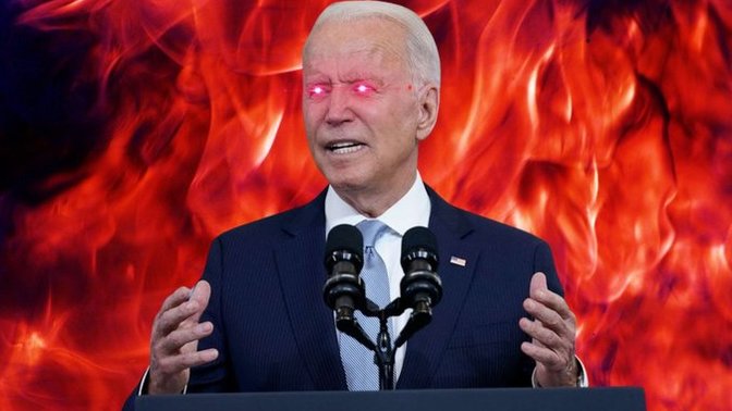 Is Joe Biden and his administration evil or are there players behind the scenes pushing a agenda to enrich themselves off the misery of Americans?