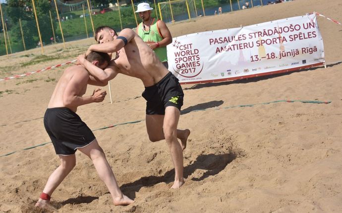 Should beach wrestling be an Olympic sport?
