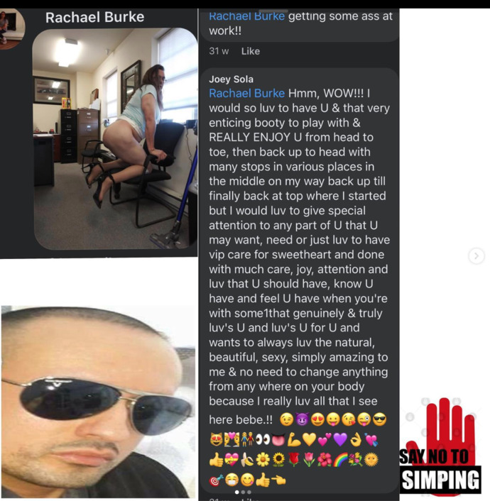 Why do old men love to simp on social media?