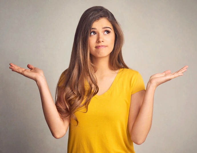 Guys: Why would a guy look at me with hate?