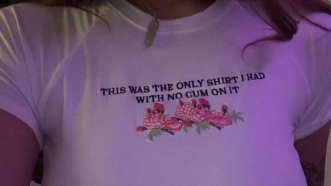 What do you think about this shirt I thrifted?
