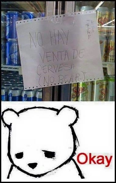 "no bear"