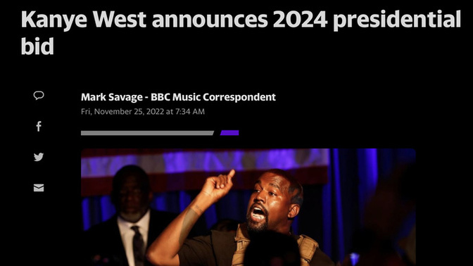 Biden or Kanye for President?