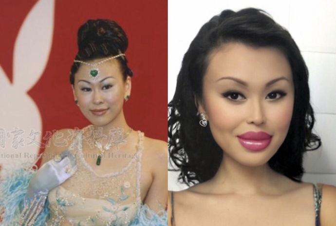Which of these 2 Asian women is more beautiful?