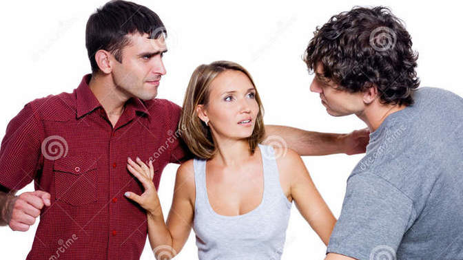 Guys, if you take women out of the equation, how likely do you think it is for two male strangers to get into a street fight?