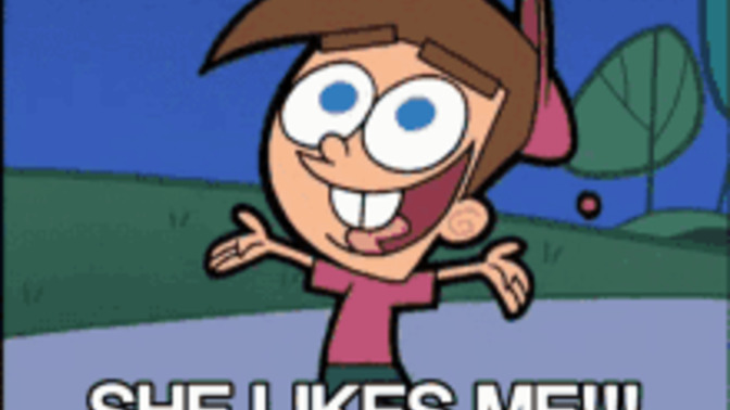 Does she secretly like me but still has feelings for her ex?