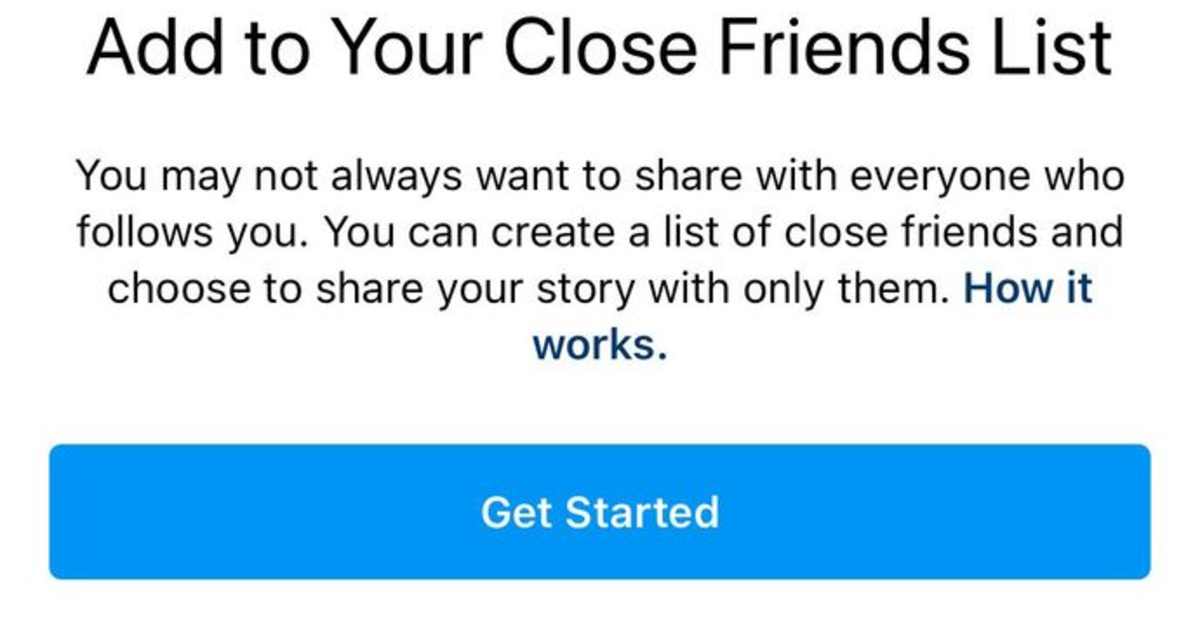 My crush added me to his close friends list? - GirlsAskGuys