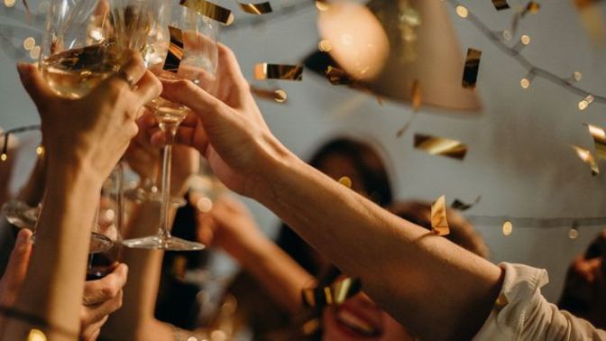 Would you rather celebrate the New Year alone with your partner at home or celebrate outside with a large group of people?