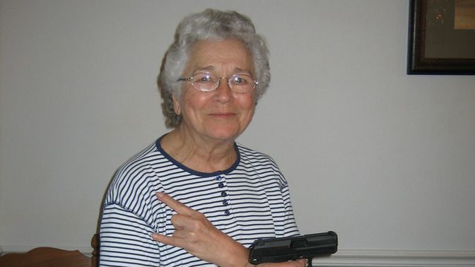 What would you do if your grandmother became a gang banger?
