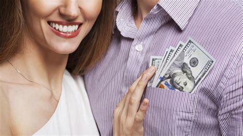 In how many relationships and marriages do girlfriends and wives are in it with their boyfriend/spouse for money?