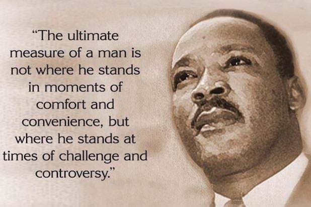Do you think Kanye West compares easily to MLK jr?